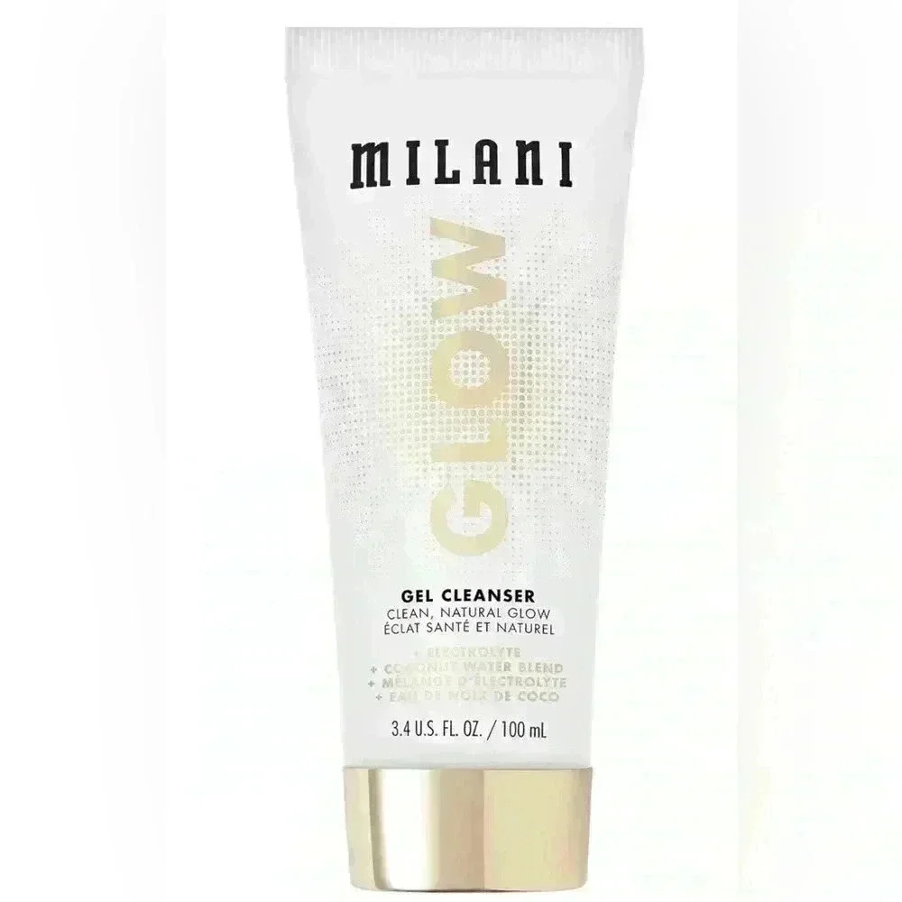 Milani Glow Gel Cleanser - Face Cleanser for a Hydrating Glow - (3.4 Fl.Oz.).